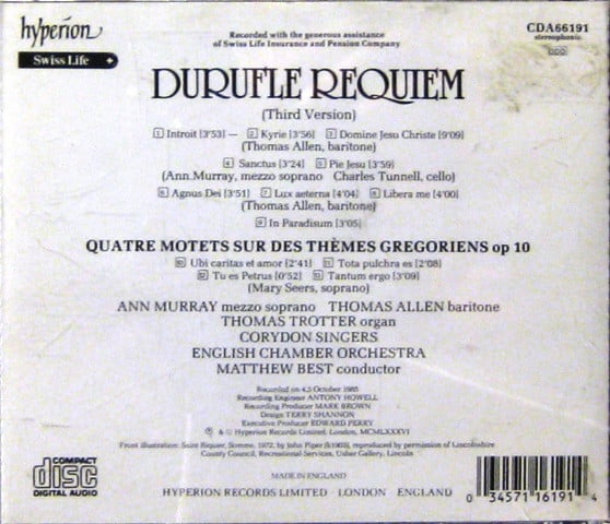 Maurice Duruflé, English Chamber Orchestra, Matthew Best (2)-2