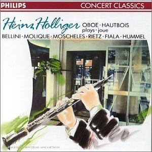 Heinz Holliger Plays Vincenzo Bellini, Wilhelm Bernhard Molique, Ignaz Moscheles, Julius Rietz, Josef Fiala (2), Johann Nepomuk Hummel-0