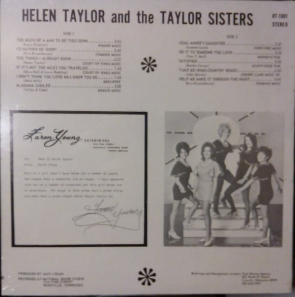 Helen Taylor (6) And The Taylor Sisters (2)-1