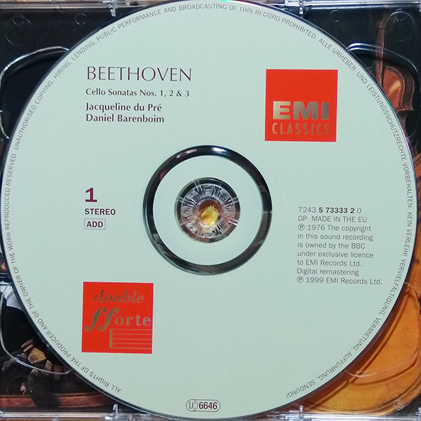 Ludwig van Beethoven - Jacqueline du Pré, Daniel Barenboim-1