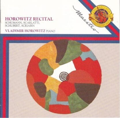Horowitz Recital CD:Vladimir Horowitz