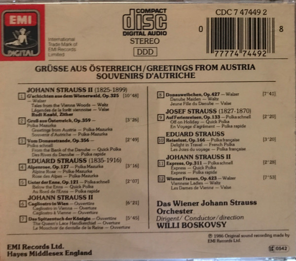 Wiener Johann Strauss Orchestra, Willi Boskovsky-1