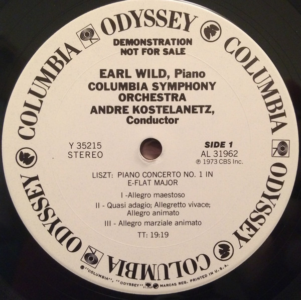 Earl Wild, Franz Liszt, André Kostelanetz, Columbia Symphony Orchestra-2