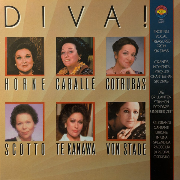 Marilyn Horne, Montserrat Caballé, Ileana Cotrubas, Renata Scotto, Kiri Te Kanawa, Frederica von Stade-0