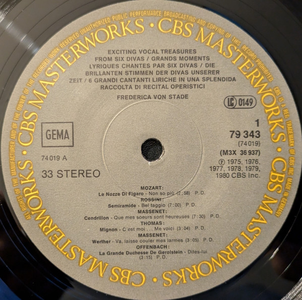Marilyn Horne, Montserrat Caballé, Ileana Cotrubas, Renata Scotto, Kiri Te Kanawa, Frederica von Stade-2