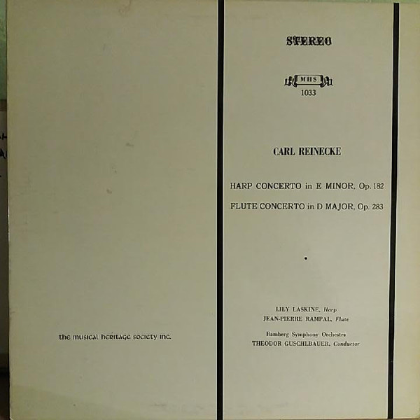 Carl Reinecke, Lily Laskine, Jean-Pierre Rampal, Bamberger Symphoniker, Theodor Guschlbauer-0