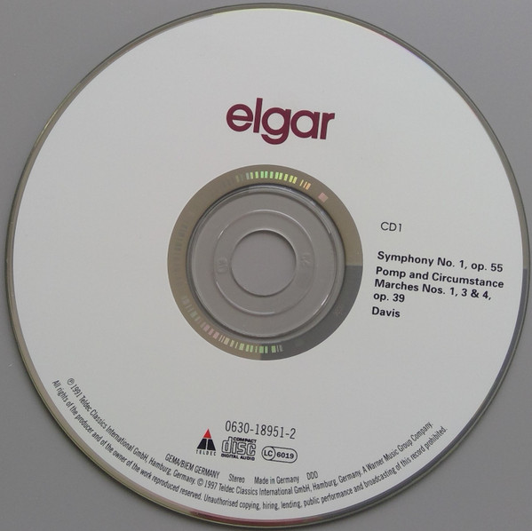 Sir Edward Elgar - BBC Symphony Orchestra, Andrew Davis-2