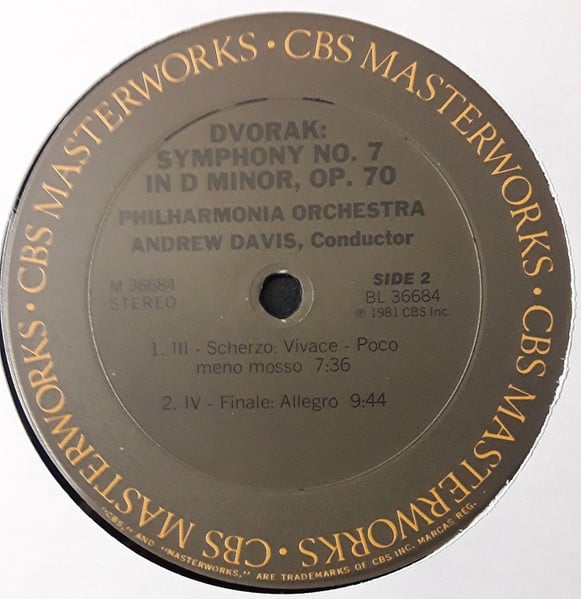 Antonín Dvořák, Andrew Davis, Philharmonia Orchestra-4