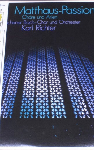 Johann Sebastian Bach, Münchener Bach-Chor Und Münchener Bach-Orchester, Karl Richter-0