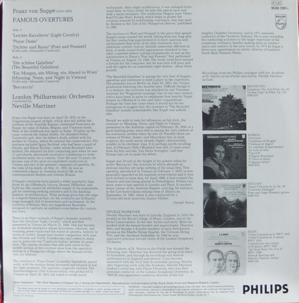 Franz von Suppé — London Philharmonic Orchestra Conducted By Sir Neville Marriner-1