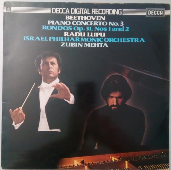 Ludwig Van Beethoven, Radu Lupu, Israel Philharmonic Orchestra / Zubin Mehta-0