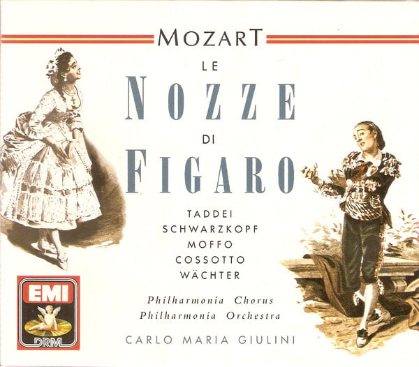 Wolfgang Amadeus Mozart, Giuseppe Taddei, Elisabeth Schwarzkopf, Anna Moffo, Fiorenza Cossotto, Eberhard Wächter, Philharmonia Chorus, Philharmonia Orchestra, Carlo Maria Giulini-0