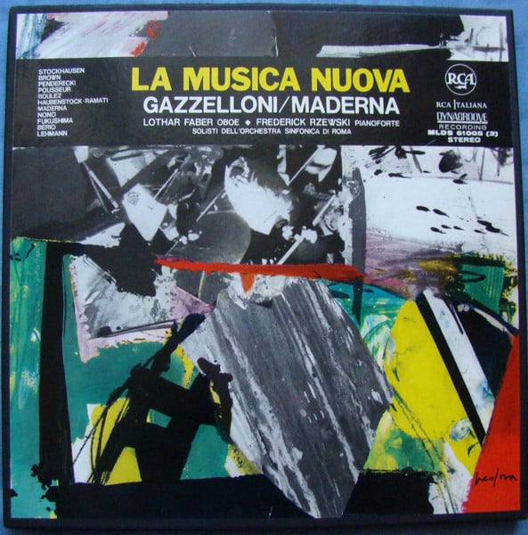 Karlheinz Stockhausen / Earle Brown / Krzysztof Penderecki / Henri Pousseur / Roman Haubenstock-Ramati / Bruno Maderna / Luigi Nono / Kazuo Fukushima / Luciano Berio / Hans-Ulrich Lehmann - Severino Gazzelloni / Lothar Faber / Frederic Rzewski / Soloists -0