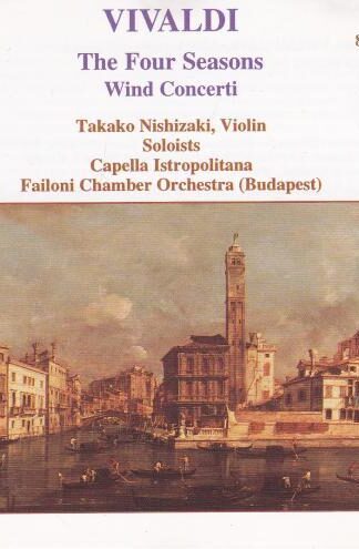 The Four Seasons / Wind Concerti CD:Antonio Vivaldi