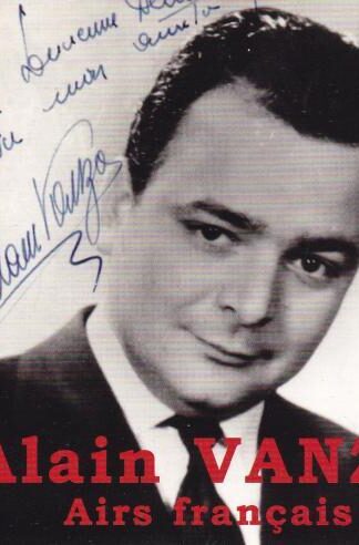 French Arias CD:Alain Vanzo