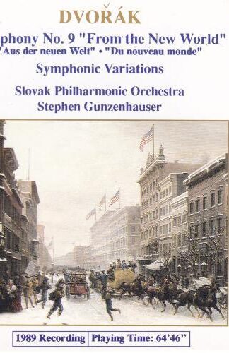 Symphony No. 9 & Symphonic Variations CD:Dvorak