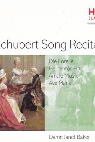 A Schubert Song Recital CD:Dame Janet Baker