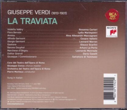 La Traviata CD:Giuseppe Verdi - Image 2