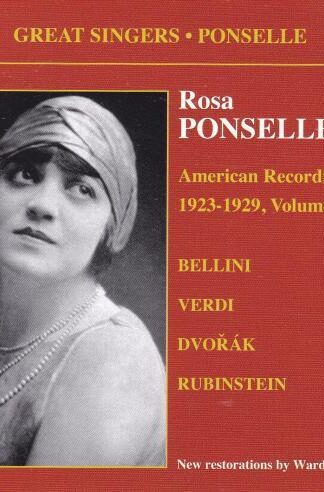 American Recordings 1923-1927 Vol. 4 CD:Rosa Ponselle