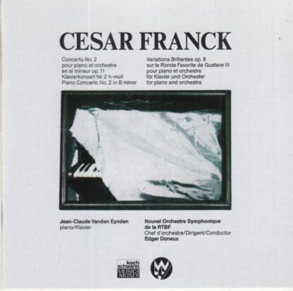 Franck, Conderto & Variations Pour Piano & Orchestre:Doneux