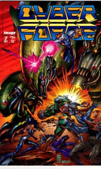 Cyberforce #7 1994 : Eric Silvestri