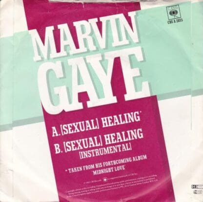 (Sexual) Healing 7" (UK 1982):Marvin Gaye - Image 2