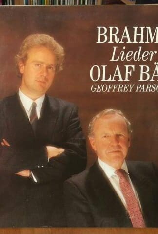 Brahms - Lieder:Olaf Bar & Geoffrey Parsons