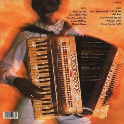 Taking It Home LP (UK 1988):Buckwheat Zydeco - Image 2