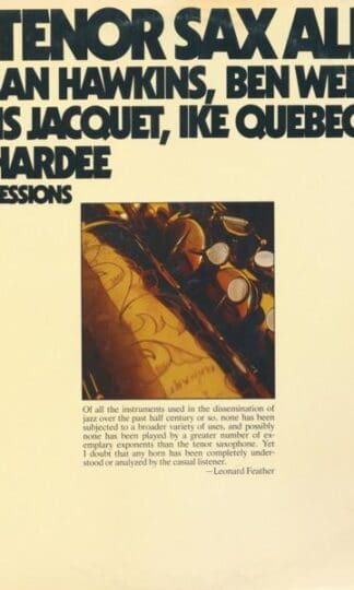 The Tenor Sax Album 2xLP (US 1977):Coleman Hawkins