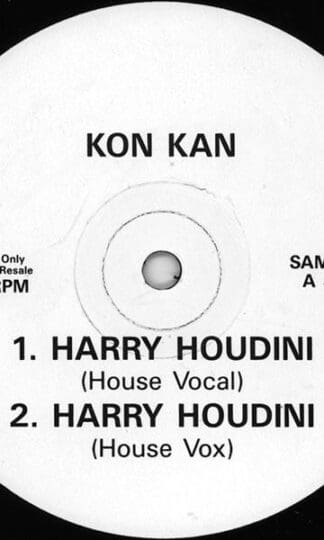 Harry Houdini 12" PROMO (UK 1989):Kon Kan