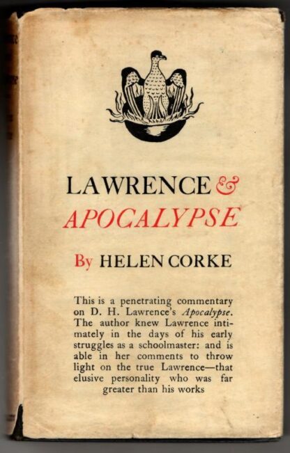 Lawrence & Apocalypse. : Helen Corke