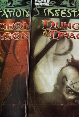 Dungeons & Dragons Infestation #1 (CVR B) & 2:Grilley