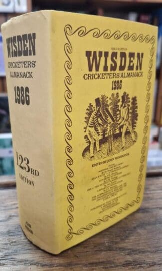Wisden Cricketers' Almanack 1986 : Edited by John Woodcock