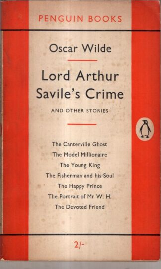 Lord Arthur Saviles Crime and other stories : Oscar Wilde