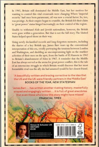 Lords of the Desert: Britain's Struggle with America to Dominate the Middle East : James Barr - Image 2