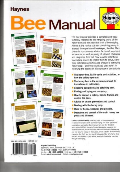The Bee Manual: The Complete Step-by-Step Guide to Keeping Bees : Claire Waring - Image 2