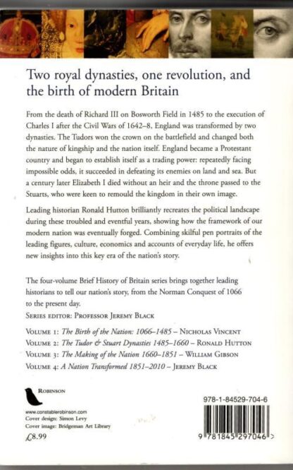 A Brief History of Britain 1485-1660: The Tudor and Stuart Dynasties : Professor Ronald Hutton - Image 2