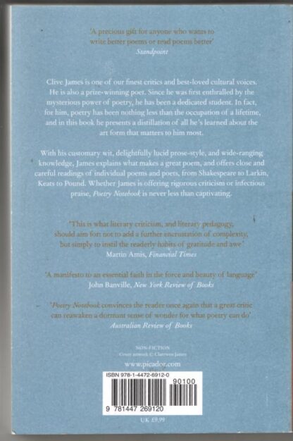 Poetry Notebook: 2006–2014 : Clive James - Image 2