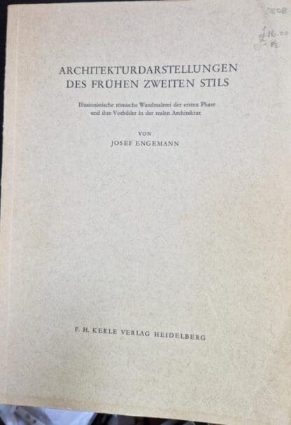 Architekturdarstellungen des frühen zweiten Stils : Josef Engemann