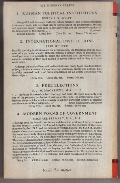 British Foreign Policy. The process of readjustment, 1945-1961 : Frederick Samuel Northedge - Image 2