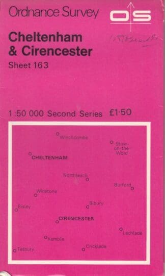 Sheet 163 Cheltenham & Cirencester:Ordnance Survey