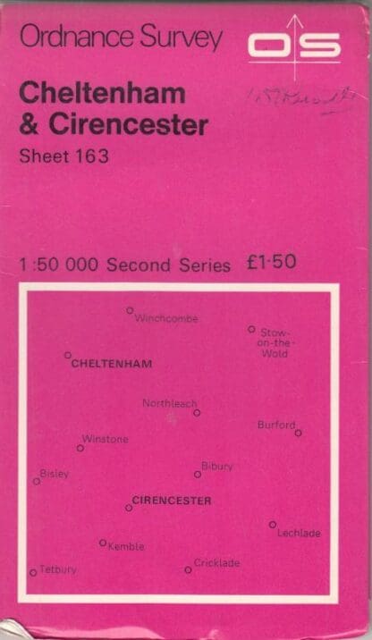 Sheet 163 Cheltenham & Cirencester:Ordnance Survey