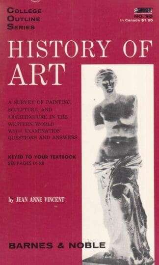 History of Art (College Outline):Jean Anne Vincent
