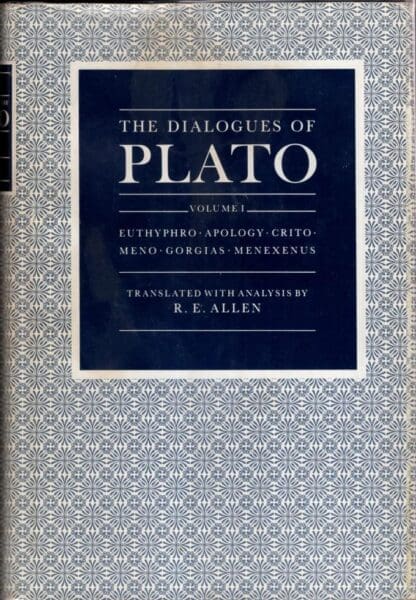 The Dialogues of Plato: v. 1:Allen