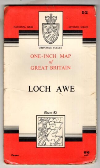 National Grid Seventh Series Sheet 52 Loch Awe : Ordnance Survey