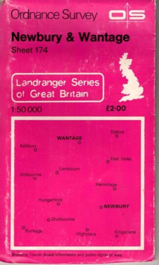 Landranger Sheet 174 Newbury & Wantage : Ordnance Survey
