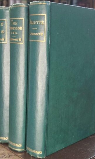 Jane Eyre;The Professor and Villette (3 vols) : Charlotte Bronte