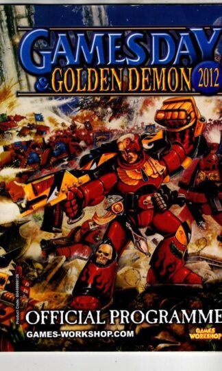 Games Day & Golden Demon 2012 Official Programme : Games Workshop
