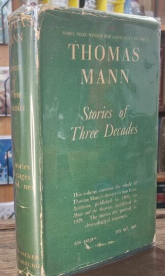 Stories of Three Decades : Thomas Mann