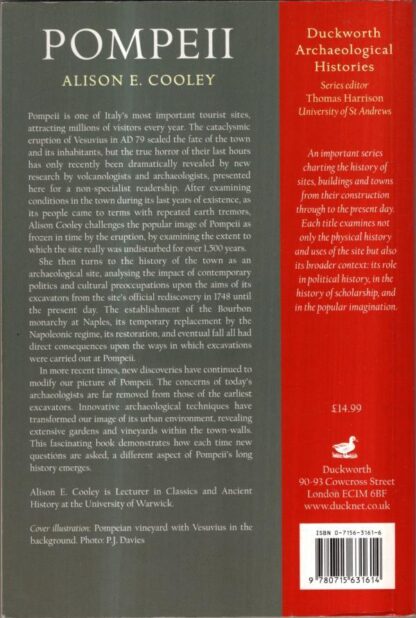 Pompeii (Archaeological Histories) : Alison Cooley - Image 2